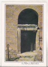 bnk cp Constanta - Muzeul de arheologie - Edificiul roman cu mozaic - intrare - necirculata