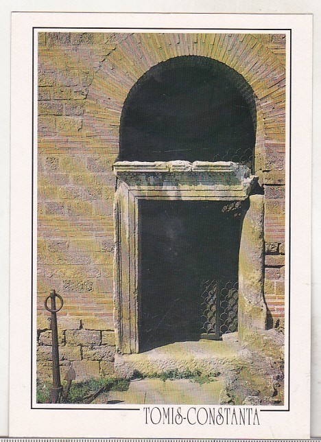 bnk cp Constanta - Muzeul de arheologie - Edificiul roman cu mozaic - intrare - necirculata