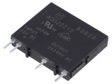 Releu semiconductor AQ-G 2A, 75-264VAC, montare PCB, 9,6-14,4VDC