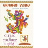 Citesc si colorez cu autocolante. Pasarea maiastra - Grigore Vieru
