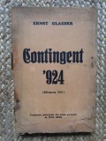 ERNST GLAESER - CONTINGENT `924