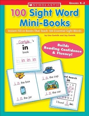 100 Sight Word Mini-Books: Instant Fill-In Mini-Books That Teach 100 Essential Sight Words foto