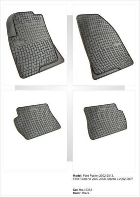 Covorase Presuri interior cauciuc Premium dedicate Ford Fiesta 2002-2008 foto