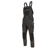 Salopeta de protectie Professional Dynamic Stretch Slim gri negru
