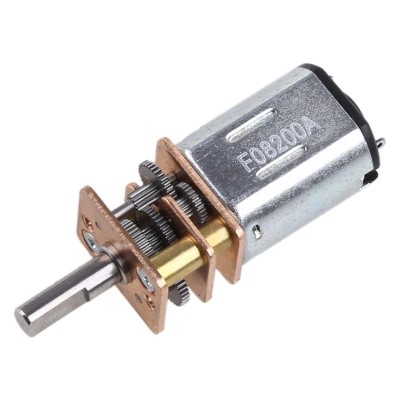 Motor DC N20 6V 12mm cu reductie 100rpm OKYN220317-28-100 foto