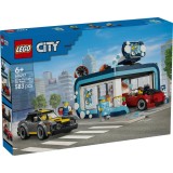 LEGO City Spalatorie Auto Drive-Thru 60497, set de constructie 583 piese