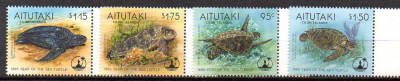 AITUTAKI 1995, Fauna, serie neuzata, MNH foto