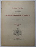 BULETINUL COMISIUNII MONUMENTELOR ISTORICE , ANUL VIII 1915 BUC. 1915