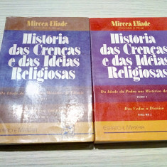 HISTORIA DAS CRENCAS E DAS IDEIAS RELIGIOSAS -Tomo I, Vol.1+2 - Mircea Eliade