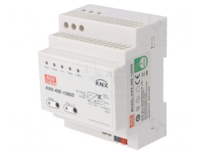 Alimentator KNX/EIB 38,4W 30VDC 1280mA pentru șină DIN foto