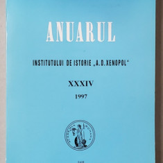 ANUARUL INSTITUTULUI DE ISTORIE ' A.D. XENOPOL ' , VOLUMUL XXXIV , 1997