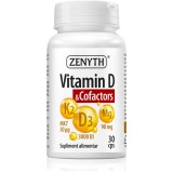 Zenyth Vitamin D &amp; cofactors capsule &icirc;n sprijinul sistemului imunitar 30 caps.