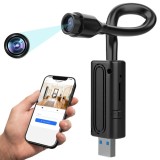 Cumpara ieftin Camera Spion iUni W720, Wi-Fi, Vizualizare HD, Detectare miscare, Slot card microSD