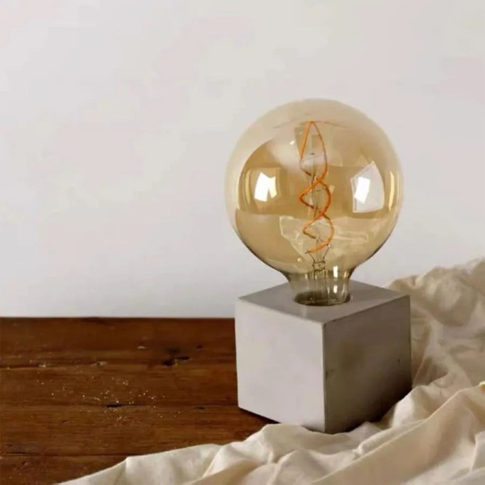 Bec cu Filament Spirala E27, 4W, Lumina Calda ModernLight Concept