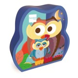 Puzzle 2 In 1 Scratch, Bufnita, 39 piese