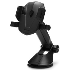 Suport auto telefon bord parbriz Spigen TS35, negru