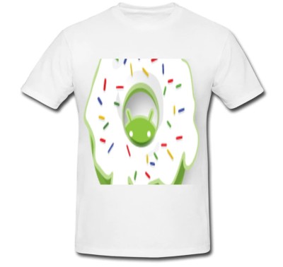Tricou &amp;quot; Android donut version &amp;quot; foto