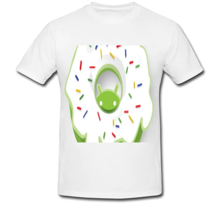Tricou &quot; Android donut version &quot;