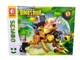 Set constructie Sembo dinozaur pachycephalosaurus robot world dinosaur 205029 119 piese