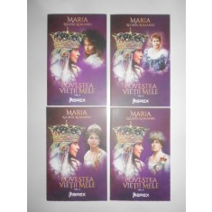 Maria Regina Romaniei - Povestea vietii mele 4 volume, seria completa impecabila