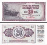 Iugoslavia 1981 - 20 dinara UNC