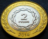 Cumpara ieftin Moneda bimetal 2 PESOS - ARGENTINA, anul 2014 * cod 178, America Centrala si de Sud