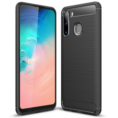 Husa SAMSUNG Galaxy A21 - Carbon (Negru) FORCELL foto
