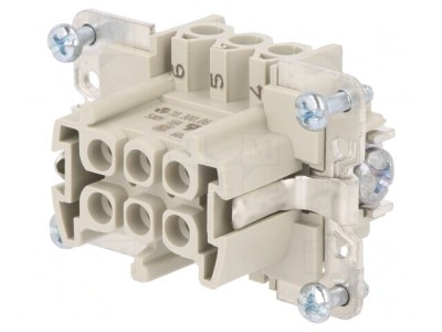 Conector HDC Mamă 6 Pin 6 Contacte foto