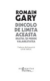 Dincolo de limita aceasta biletul isi pierde valabilitatea | Romain Gary, Humanitas Fiction