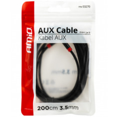 Cablu Jack-Jack 3.5MM 200CM Amio 03270
