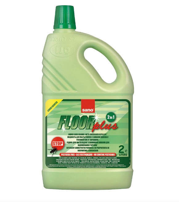 Detergent insecticid pentru pardoseli Sano Floor Plus, 2l