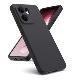 BestCase&reg; Husa Slim Silicon pentru OPPO Reno13 F / Reno13 FS, Negru mat