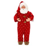 Cumpara ieftin Figurina decorativa, Alska, Mos Craciun in pijamale, 28 cm
