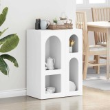 vidaXL Bufet Alb 59 x 35 x 80.5 cm Lemn compozit 891314