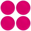 Set 4 Farfurii Fructe Plastic Fucsia Vervo.Ro, &Oslash;20cm, Congelator, Rezistente