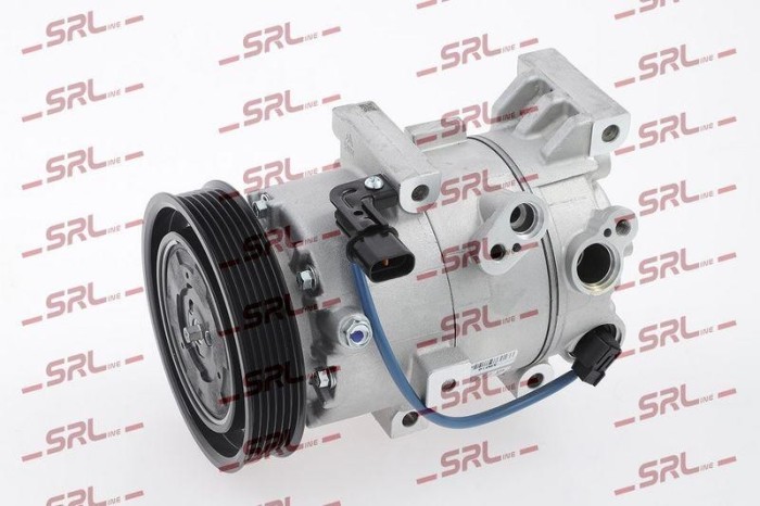 Compresor AC nou Hyundai Elantra, I30 16; Kia Cee&amp;#39; d, Forte, Soul, motor: 1.6, tip Halla: VS14E, Diam. fulie (mm) 124, SRLine, 977A5501; 977A5502