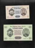 Rar! Set Mongolia 1 + 50 tugrik 1955 aunc, Asia