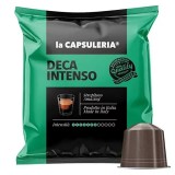 Cafea Deca Intenso, 100 capsule compatibile Nespresso, La Capsuleria