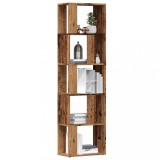VidaXL Bibliotecă, lemn vechi, 45x24x159 cm, lemn prelucrat