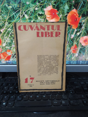Cuv&amp;acirc;ntul liber, seria II, anul I, nr. 17, 17 mai 1924, București, 183 foto