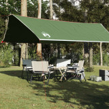 Prelata de camping, verde, 500x294 cm, impermeabila GartenMobel Dekor, vidaXL