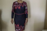 Rochie de toamnă, material supraelastic, nepurtată