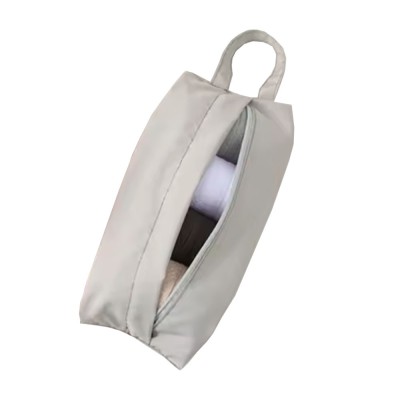 Geant&amp;Auml; depozitare haine mici, lenjerie, cosmetice, impermeabil&amp;Auml;, cu m&amp;Atilde;&amp;cent;ner, 10x20x3 cm, gri foto