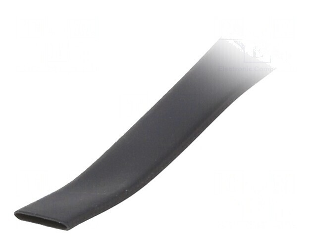 Manşon termocontractabil 4,8mm 30m Negru