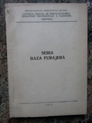 SERIA BAZA FURAJERA foto