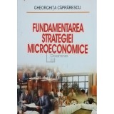 Gheorghita Caprarescu - Fundamentarea strategiei microeconomice (Editia: 2006)