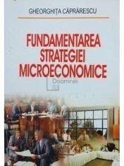 Gheorghita Caprarescu - Fundamentarea strategiei microeconomice (Editia: 2006) foto