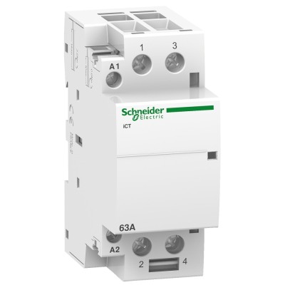 Contactor modular 63A 2ND 230 240V iCT Schneider A9C20862 foto