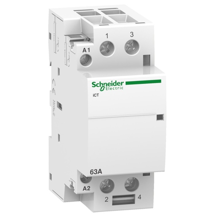 Contactor modular 63A 2ND 230 240V iCT Schneider A9C20862