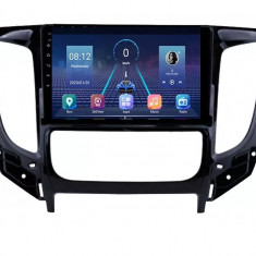 Navigatie Auto Multimedia cu GPS Mitsubishi L200 (2014 - 2020), Android, Display 9 inch, 2GB RAM +32 GB ROM, Internet, 4G, Aplicatii, Waze, Wi-Fi, USB